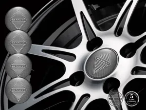 Renault Ruota Emblema Stile Upgrade Cupola Resina